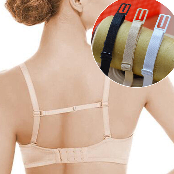 Newest 1pcs Double-shoulder strap slip-resistant belt buckle shoulder strap bra with back hasp sports non-slip New 3 Colors