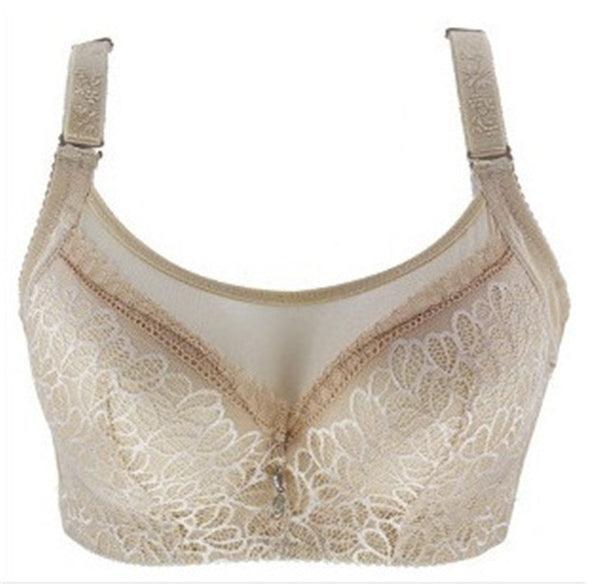 Varsbaby sexy Full cup Anti Emptied B C D E cup bra push up thin women's plus size underwear