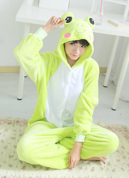 Unisex Adult Flannel Pajamas Adults Cosplay Cartoon Cute Animal Onesies Pyjama Sets Sleepwear Pikachu/Stitch/Unicorn/Tiger/Panda