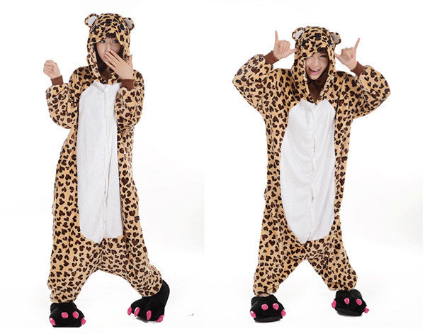 Unicorn Unisex Flannel Hooded Pajamas Adults Cosplay Cartoon Cute Animal Onesies Kigurumis Sleepwear Hoodies