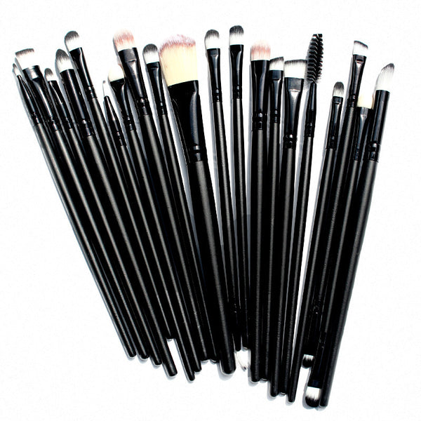 Pro 20Pcs Paintbrushes of Makeup Professional eye shadow brushes Set Powder Foundation Eyeshadow Eyeliner Lip Brush Tools