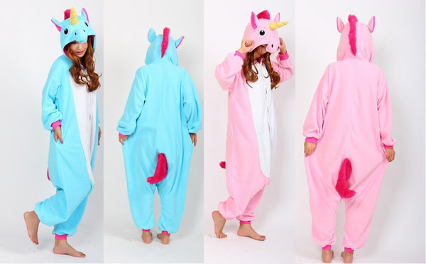 Free Shipping Adult Unicorn Pajamas Pajama Cosplay Unicorn Onesie Unicorn Costume Animal Pyjamas Unicorn Onesies Sleepsuit