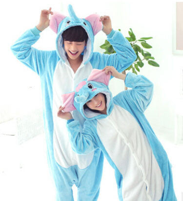 Cheap Adult Flannel Blue Pink Stitch Pig Kitty Cat Tiger Giraffe Unicorn Kigurumis Animal Pajamas Costume Onesies Unicorn Racoon