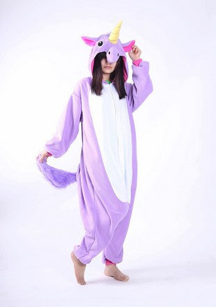 Cheap Adult Flannel Blue Pink Stitch Pig Kitty Cat Tiger Giraffe Unicorn Kigurumis Animal Pajamas Costume Onesies Unicorn Racoon