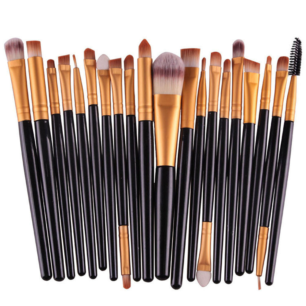 20pcs Makeup Brush Set Professional Foundation Eyeshadow Eyeliner Lip Cosmetic Brushes Kit Beauty Tools brochas maquillaje