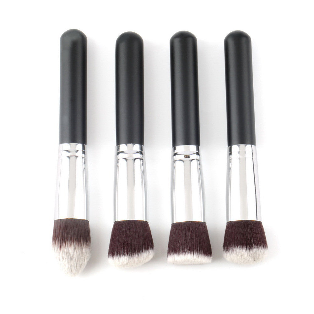 Top Quality!!!4 pcs/lot Professional Synthetic makeup Brush single makeup tool Cosmetic Foundation brush kits make-up brush