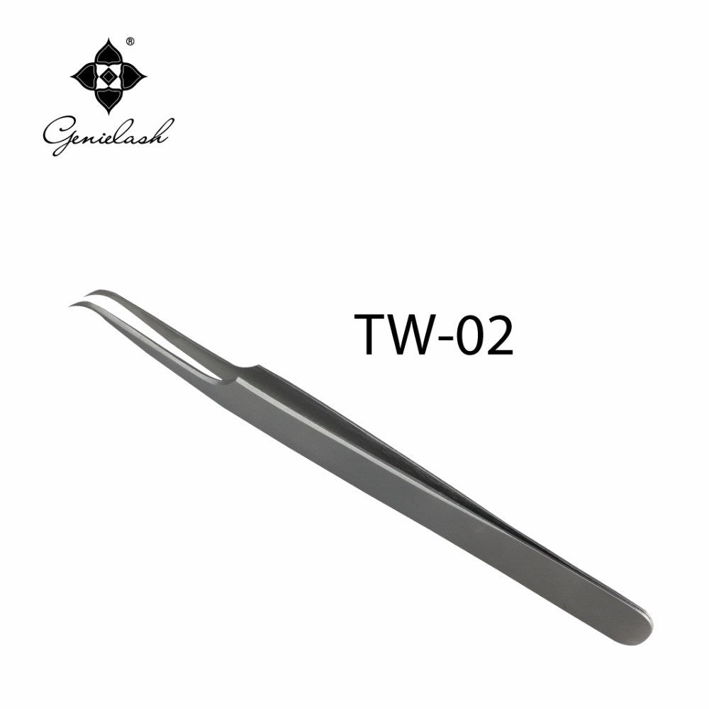 TW02 Tweezers   Tools Especially for 3D 6D Volume Mink Eyelash extension Lashes Free shipping